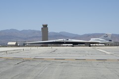 Le X-59 au roulage. (Source de l&#039;image : NASA/Carla Thomas)