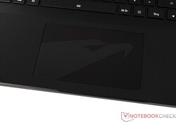 Pavé tactile sur l'Aorus 17X AZF