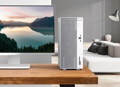 La mini-tour Asus V500 est équipée d&#039;un processeur pour ordinateur portable. (Source de l&#039;image : Asus)