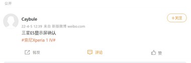 Mention de "E5". (Image source : Weibo via Reddit)