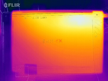 Températures de surface en bas (test de stress)