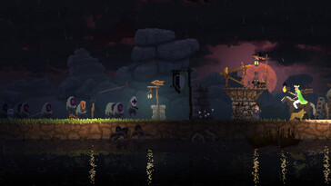 Une image montrant des ennemis dans Kingdom: New Lands.