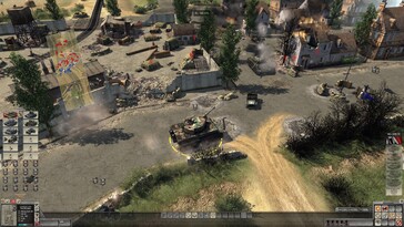Sur la photo : une capture d'écran du jeu « Men of War : Assault Squad 2 ».