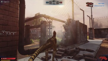 Sur la photo : Une capture d'écran de Primal Carnage : Extinction.