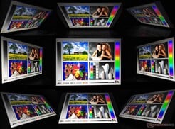 Perte mineure de luminosité et d'informations sur les couleurs aux angles extrêmes