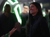 Une capture d'écran de la PDG de Xbox, Asha Sharma, lors d'une interview accordée à BBC News
