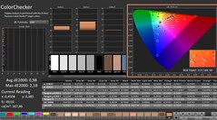 Calman : ColorChecker (calibré)