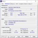 Carte mère CPU-Z