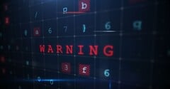 Indicateur d&#039;alerte numérique symbolisant une interruption de service sur une plateforme en ligne (Source de l&#039;image : Pikwizard)