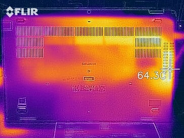 Carte thermique - Bas (charger)