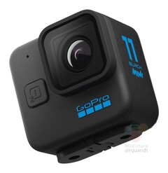 La GoPro Hero 11 Black Mini est dépourvue d'écran. (Source : Roland Quandt/Winfuture)