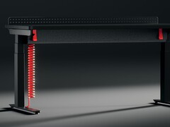 Le bureau de jeu Coyl en Ultra Black.