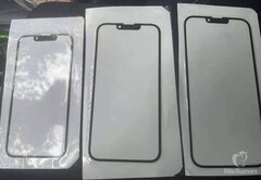 Une photo de l&#039;encoche présumée plus petite de l&#039;iPhone 12s/13. (Image : Macrumors)