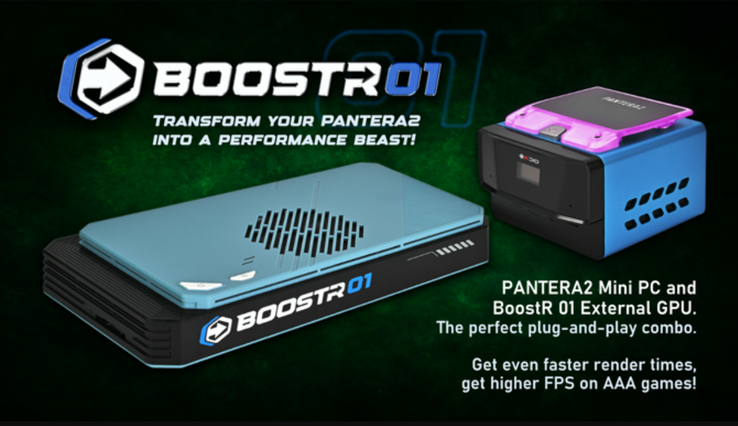 Le Pantera 2 avec son GPU Boostr. (Source : XDO Tech)