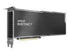 Accélérateur AMD Instinct MI100 HPC. (Source de l'image : AMD)
