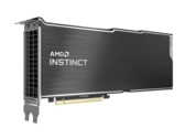 Accélérateur AMD Instinct MI100 HPC. (Source de l'image : AMD)