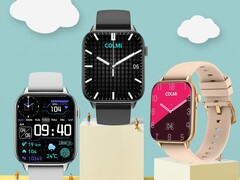 La smartwatch COLMI C60 peut mesurer votre fréquence cardiaque, votre tension artérielle et votre taux de SpO2. (Image source : COLMI)