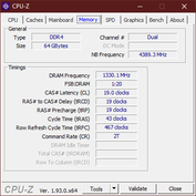 Mémoire CPU-Z