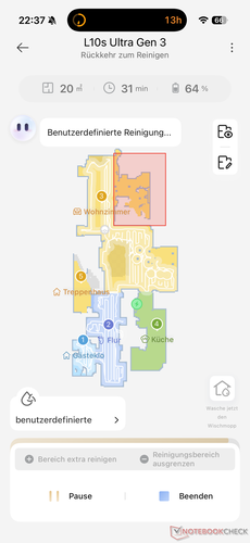 Progression en direct