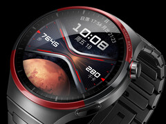 La série Watch de Huawei a tendance à être la plus chère de ses smartwatches, Watch 4 Pro Space Exploration edition en photo. (Source de l'image : Huawei)