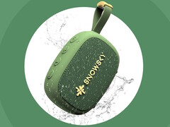 Le haut-parleur portable Fiio Snowsky Anwhere résiste aux éclaboussures et peut se fixer magnétiquement sur des surfaces en acier. (Source : Fiio)