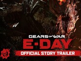 Illustration promotionnelle officielle de Gears of War : E-Day.