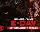 Illustration promotionnelle officielle de Gears of War : E-Day.