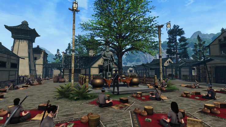 Image montrant un environnement à Havenhold. (Source de l'image : Steam)