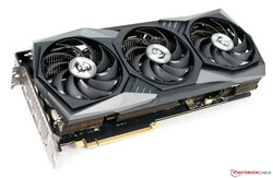 Le trio MSI GeForce RTX 3070 Gaming X - fourni par MSI Allemagne