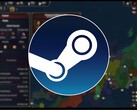Une image montrant le logo Steam et le jeu Age of History 3, désormais à -80 % sur Steam.