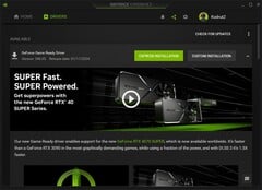 Nvidia GeForce Game Ready Driver 546.65 update in GeForce Experience (Source : Own)