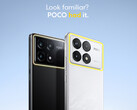 Poco souligne qu'il avait des téléphones avec des barres de caméra étirées à l'arrière avant que Apple ne lance les téléphones iPhone 17 Pro. Photo : le dos du F6 Pro. (Source de l'image : Poco)
