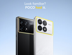 Poco souligne qu&#039;il avait des téléphones avec des barres de caméra étirées à l&#039;arrière avant que Apple ne lance les téléphones iPhone 17 Pro. Photo : le dos du F6 Pro. (Source de l&#039;image : Poco)