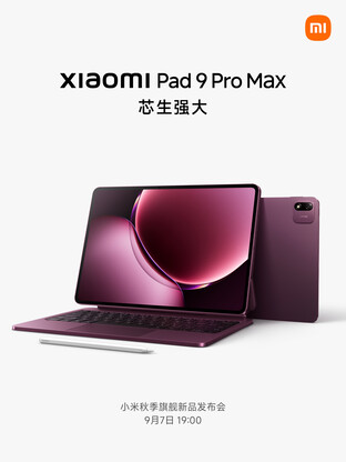 Teaser du Xiaomi Pad 9 Pro Max