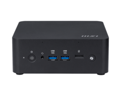 Le Cubi NUC AI+ 2MG de MSI se distingue par sa simplicité, mais ses performances par rapport au prix sont insuffisantes (Image source : MSI)