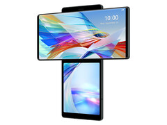 En option, la LG Wing révélera par magie un écran secondaire de 3,9 pouces sous l&#039;écran principal OLED de 6,8 pouces 