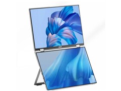 Le nouveau moniteur est composé de deux écrans. (Source de l'image : Bsconn)