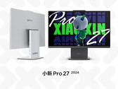 Le Xiaoxin Pro 27 2024 est disponible en deux couleurs. (Source de l'image : Lenovo)