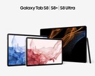 La série Galaxy Tab S8. (Source : Samsung)