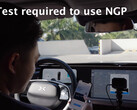Test requis pour utiliser le pilote guidé par la navigation (image : XPeng/YouTube)
