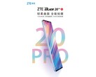 La nouvelle Blade 20 Pro 5G. (Source : ZTE)