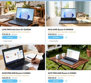 Campagne de réduction Acemagic sur les ordinateurs portables