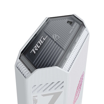 Le routeur arbore une esthétique particulière (Image source : Asus)