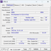 CPU-Z Carte mère