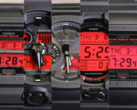 De gauche à droite : la Casio GX-56BBR-1A, GA-700BBR-1A, GA-B2100BBR-1A, GD-O100BBR-1, et la DW-5600BBR-1 - toute la gamme G-Shock "Black and Bold Red" en un seul cliché. (Source de l'image : @morgan_gshock via Instagram)