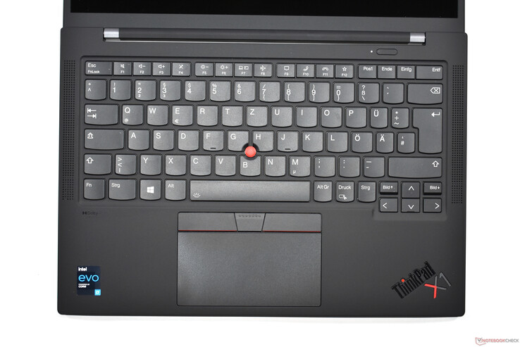 Lenovo ThinkPad X1 Carbon Gen 9 : Tastaturbereich