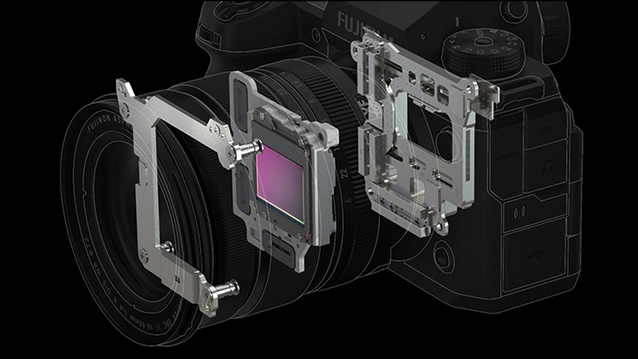Le X-T50 de Fujifilm sera doté d'un système de stabilisation similaire à celui du X-T5. (Source de l'image : Fujifilm)