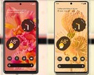 Les Pixel 6 et Pixel 6 Pro en Kinda Coral et Sorta Sunny, respectivement. (Image source : @evleaks - édité)