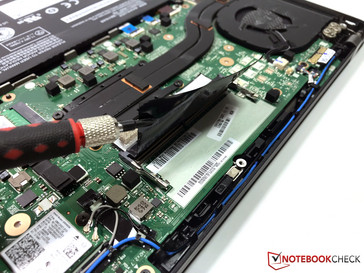 ThinkPad T480s - Un emplacement RAM libre.