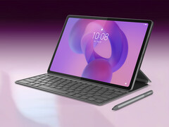 L'Idea Tab Plus 2025 est vendue à partir de 269,99 $. Sur la photo : la tablette avec ses accessoires. (Source de l'image : Lenovo)